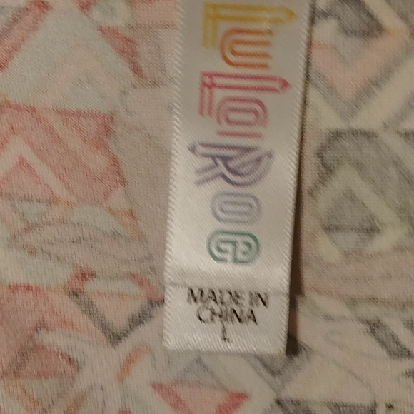 lularoe Large Christmas Reindeer top - Picture 3 of 3